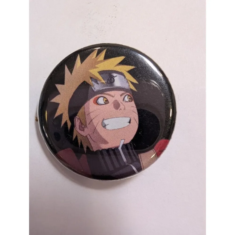 Naruto Uzumaki Can Badge‎ Set Of 9 Types